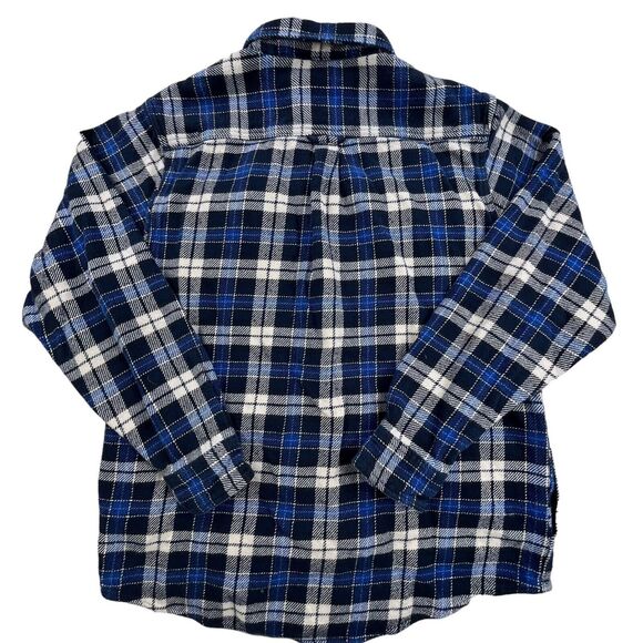 Orvis Plaid Flannel Shacket Shirt Mens Medium Jacket Pockets Hiking Outdoors - Picture 9 of 14